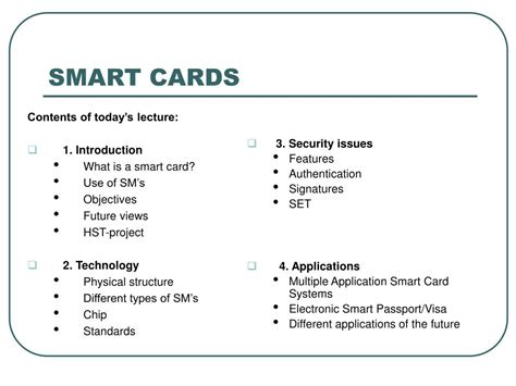 smart card standards ppt|smart card security system ppt.